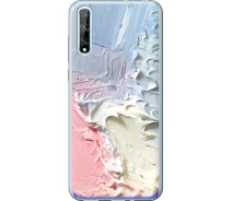 Купить - чехол для смартфона  Чехол силиконовый на телефон Huawei P Smart S Пастель v1 "3981u-1813-1529"