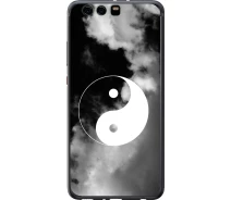 Купить - чехол для смартфона  Чехол силиконовый на телефон Huawei P10 Plus Инь и Янь "4389u-963-1529"