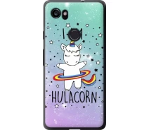 Купить - чехол для смартфона  Чехол силиконовый на телефон Google PixeL 2 XL I'm hulacorn "3976u-1643-1529"