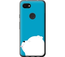 Купить - чехол для смартфона  Чехол силиконовый на телефон Google Pixel 3a XL Мишка 1 "4358u-1713-1529"