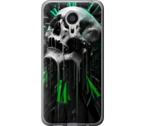 Купить - чехол для смартфона  Чехол 2d пластиковый на телефон Meizu MX5 Череп-часы "4100t-105-1529"