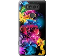 Купить - чехол для смартфона  Чехол 2d пластиковый на телефон LG V20 Абстрактные цветы "511t-787-1529"