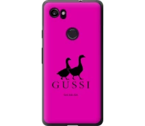 Купить - чехол для смартфона  Чехол 2d пластиковый на телефон Google PixeL 2 XL Гуси "4561t-1643-1529"