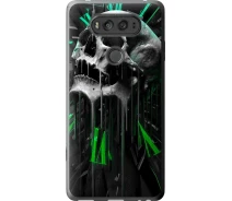 Купить - чехол для смартфона  Чехол 2d пластиковый на телефон LG V20 Череп-часы "4100t-787-1529"