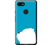 Купить - чехол для смартфона  Чехол 2d пластиковый на телефон Google Pixel 3 XL Мишка 1 "4358t-1523-1529"