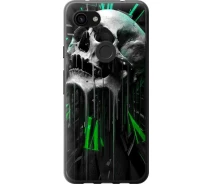 Купить - чехол для смартфона  Чехол 2d пластиковый на телефон Google Pixel 3a XL Череп-часы "4100t-1713-1529"