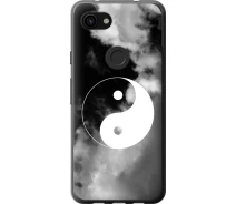 Купить - чехол для смартфона  Чехол 2d пластиковый на телефон Google Pixel 3a XL Инь и Янь "4389t-1713-1529"