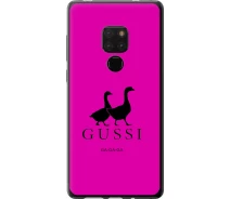 Купить - чехол для смартфона  Чехол 2d пластиковый на телефон Huawei Mate 20 Гуси "4561t-1578-1529"