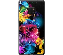 Купить - чехол для смартфона  Чехол 2d пластиковый на телефон Huawei Mate 20 Абстрактные цветы "511t-1578-1529"