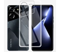 Купить - чехол для смартфона  Прозрачный силиконовый чехол для Tecno Pova Neo 3