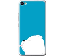 Купить - чехол для смартфона  Чехол 2d пластиковый на телефон Meizu U20 Мишка 1 "4358t-416-1529"