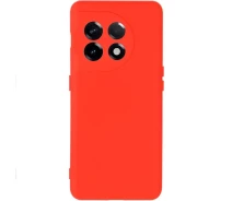 Купить - чехол для смартфона  Чехол Fiji Style для OnePlus 11 силикон бампер с защитой блока камер красный