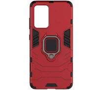 Купить - чехол для смартфона  Ударопрочный чехол Transformer Ring for Magnet для Xiaomi Poco F4 Красный / Dante Red