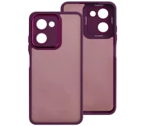 Купить - чехол для смартфона  Чехол Fiji Lens для Oppo A17 бампер матовый с защитой блока камер Wine Red