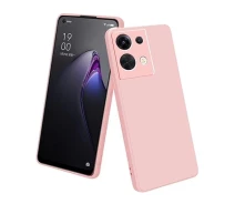 Купить - чехол для смартфона  Чехол Fiji Style для Oppo Reno8 Pro 5G / Reno8 Pro Plus силикон бампер с защитой блока камер светло-розовый