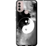 Купить - чехол для смартфона  Чехол tpu на телефон Motorola E40 Инь и Янь "4389b-2660-1529"