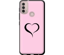 Купить - чехол для смартфона  Чехол tpu на телефон Motorola E40 Сердце 1 "4730b-2660-1529"