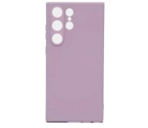 Купить - чехол для смартфона  Чехол Fiji Style для Samsung Galaxy S23 Ultra (S918) силикон бампер с защитой блока камер сиреневый