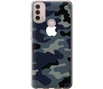 Купить - чехол для смартфона  Чехол силиконовый на телефон Motorola E40 Камуфляж 1 "4897u-2660-1529"