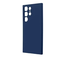 Купить - чехол для смартфона  Чехол Fiji Style для Samsung Galaxy S23 Ultra (S918) силикон бампер с защитой блока камер синий