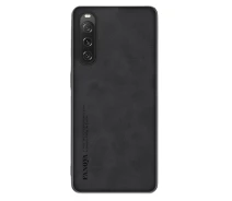 Купить - чехол для смартфона  Кожаный чехол - накладка Fanoya для Sony Xperia 10 V black