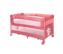 Купить - детский манеж  Манеж - кровать UP and DOWN Rose Velvet Unicorn Lorelli с рождения до 15 кг Розовый (10080062151)