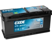 Купить - автомобильный аккумулятор  Аккумулятор 100 Ah/12V EXIDE EFB Euro