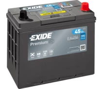 Купить - автомобильный аккумулятор  Аккумулятор 45 Ah/12V EXIDE PREMIUM JIS Euro EA456