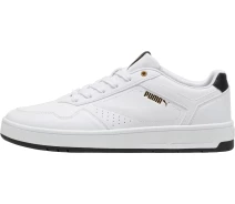 Купить - мужской кед  Кеды Puma COURT CLASSIC бело-черные 39501807 Размер EU-43 (39501807_EU-43)