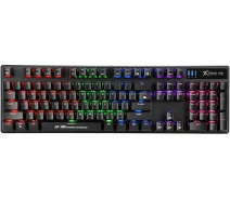 Купить - клавиатуру  Клавиатура Xtrike ME GK-980 6 colors-LED Mechanical Red Switch USB Black (GK-980)