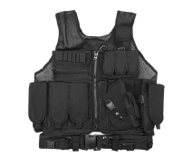 Купить - тактический разгрузочный жилет  Жилет тактический AOKALI Outdoor A60 Black армейский разгрузочный мужской