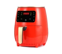 Купить - аэрогриль  Аэрогриль универсальный Air Fryer Su Tai ST-505 аэрофритюрница безмасляная для приготовления без масла, 6л Красная
