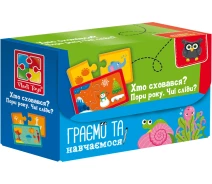 Купить - настольную игру  Игра настольная Vladi Toys Найди пару: Ассоциации (VT5003-04)