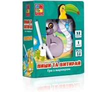 Купить - настольную игру  Игра настольная Vladi Toys Пиши и вытирай. Зоопарк (VT5010-20)