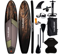 Купить - SUP доску  Надувная SUP доска THUNDER WOOD 320
