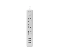 Купить - сетевой фильтр  Сетевой фильтр Xiaomi Delipow Power Strip (3 розетки; 3 USB) 5m White (DLP-C1133U5) [58252]