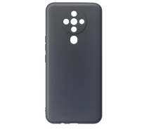 Купить - чехол для смартфона  Чехол Fiji Style для Tecno Spark 6 (KE7) силикон бампер с защитой блока камер черный