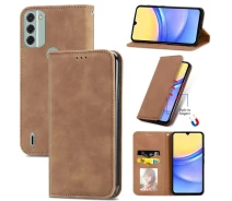 Купить - чехол для смартфона  Чехол-книжка Skin Feel Leather Wallet для Nokia C31 Brown