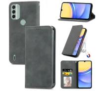 Купить - чехол для смартфона  Чехол-книжка Skin Feel Leather Wallet для Nokia C31 Grey