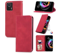Купить - чехол для смартфона  Чехол-книжка Skin Feel Leather Wallet для Motorola Edge 30 Neo Red