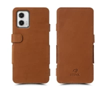 Купить - чехол для смартфона  Чехол книжка Stenk Prime для Motorola Moto G73 5G Camel