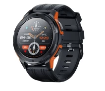 Купить - смарт-часы  Смарт-часы LEMFO C25 силиконовый ремешок Black Orange (16350)