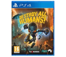 Купить - игру для приставки и ПК  Игра Destroy All Humans! (русские субтитры) (PS4)