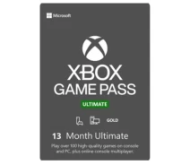 Купить - игру для приставки и ПК  Xbox Game Pass Ultimate - 13 месяцев (Xbox One, Series, Windows 10/11)