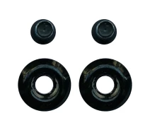 Купить - запчасть для роликовых коньков  Набор винтов Micro MT Plus Mushroom Screws black (MSA-MTPMS-BK)
