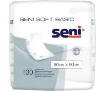 Купить - одноразовую пеленку  Пеленки для младенцев Seni Soft Basic 90х60 см 30 шт (5900516692315) (141355-01)