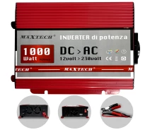 Купить - автомобильный инвертор  Преобразователь напряжения MaxTech HB-1000-12 1000 Ватт инвертор 1000W с модифицированным синусом Реальные 1 кВт