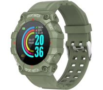 Купить -  Сенсорные умные смарт-часы FD68S Green (16102)