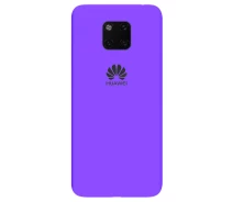 Купить - чехол для смартфона  Чехол Silicone case Premium для Huawei Mate 20 Pro Ultraviolet (07) фиолетовый