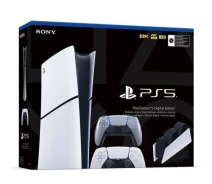 Купить - игровую консоль  Игровая консоль Sony PlayStation 5 Slim Digital Edition 1Tb + DualSense (Sterling Silver) + Charging Station